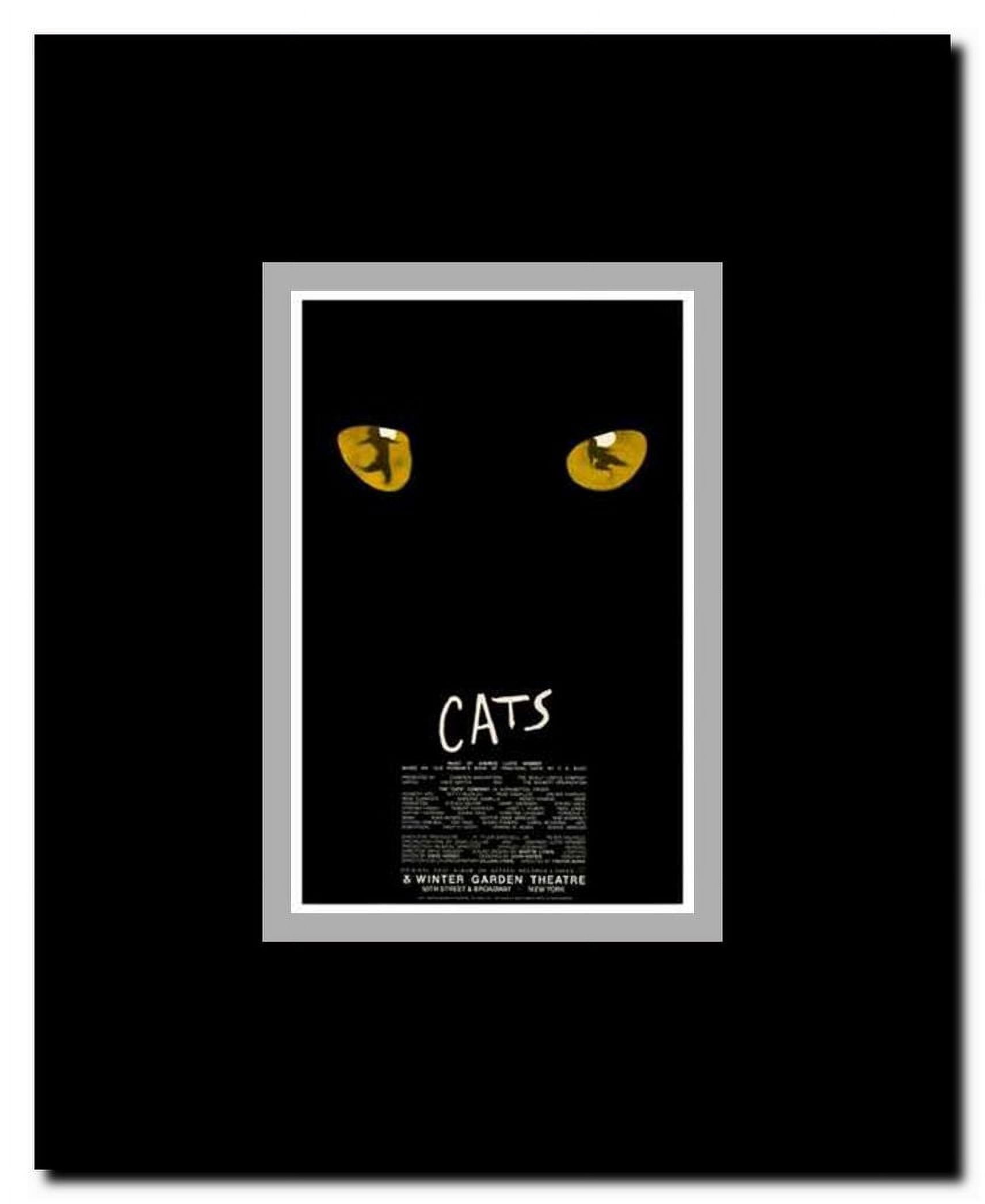 Cats (Broadway) - style A Framed Movie Poster