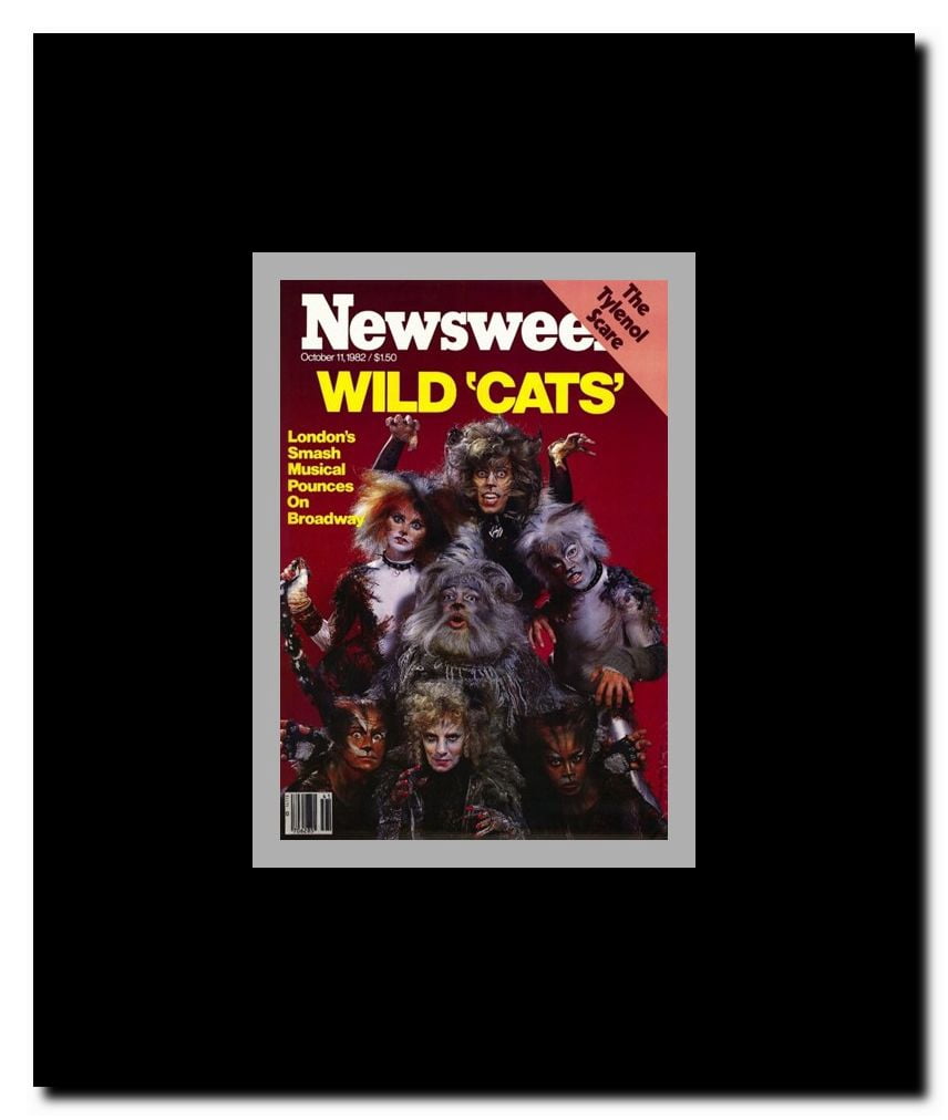 Cats (Broadway) - style C Framed Movie Poster