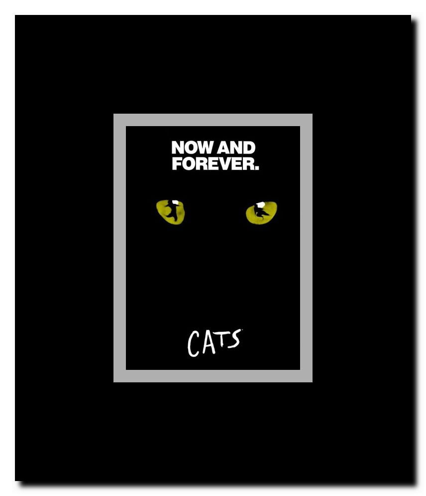 Cats (Broadway) - style D Framed Movie Poster