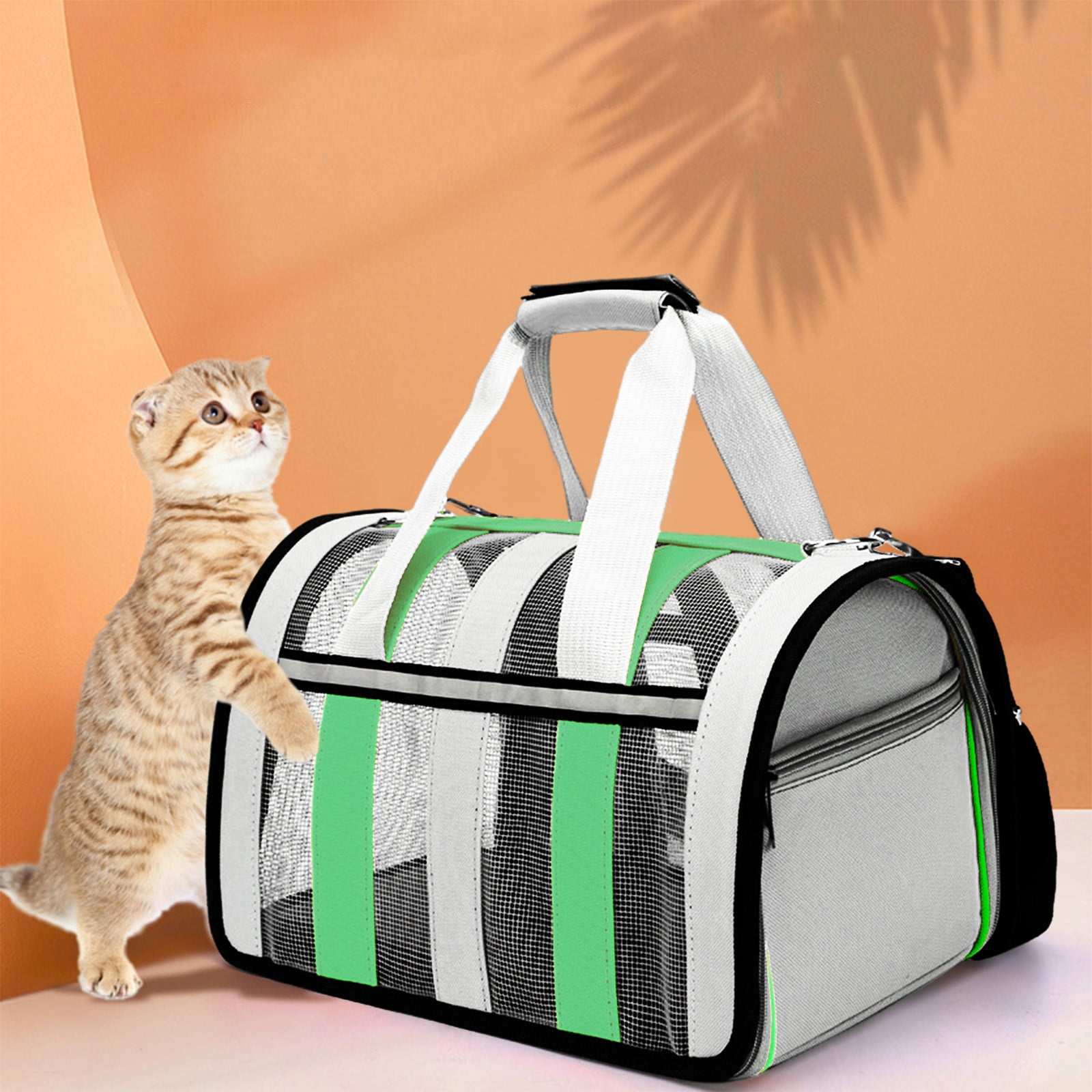 Curated visual reference: Fresh Look at 100Fens Cats Carriers Dog Carrier Pet Carrier For Small Medium