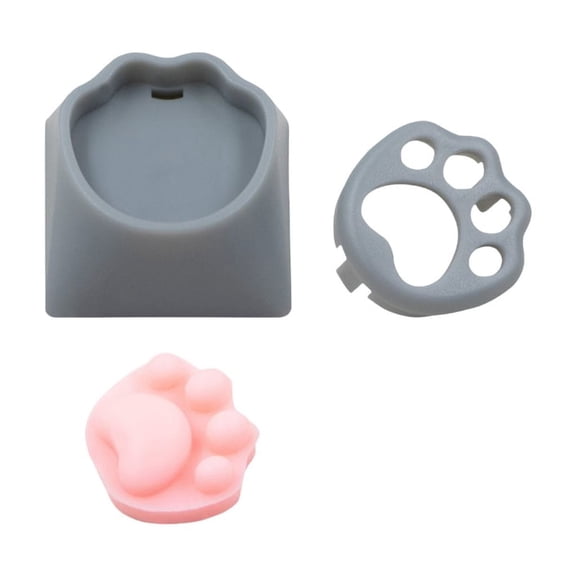 Cats Claw Keycaps Soft Silicone 3D Printed Keyboards Keys Caps Ergonomic NonSlip Design For Mechanical Keyboards Builds