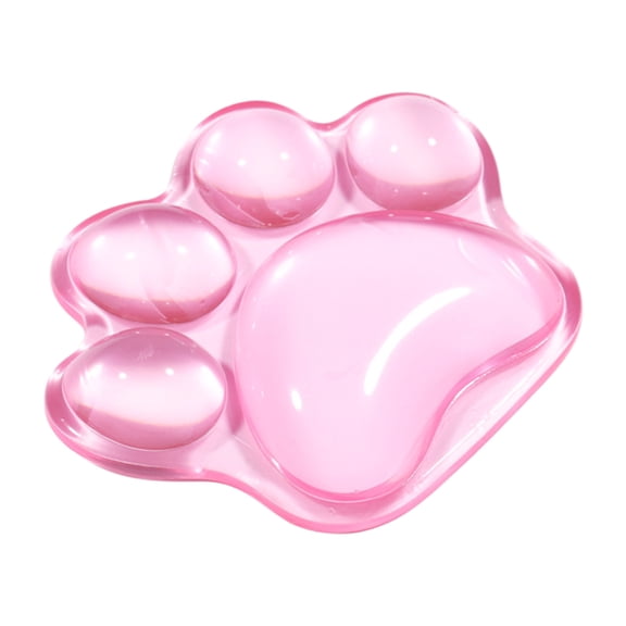 Cats Claw Mouse Pad Solid Color Transparent Wrist Soft Pad Cool Silicones Wrist Rests Office Game Wrist Pads
