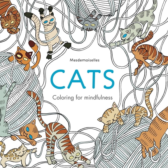 Pre-Owned Cats Coloring for Mindfulness (Paperback) 0600634604 9780600634607