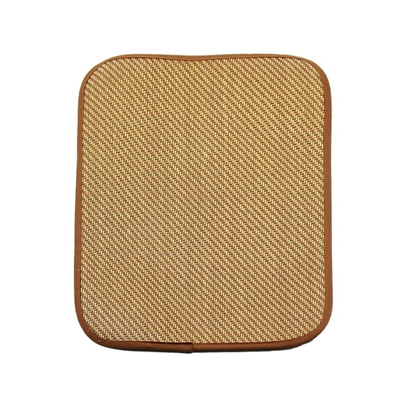 Cats Cooling Mat Self Cool Pad Seats Summer Bamboo Rattan Woven Sleeping Rest Mats for Pets Puppy Dog Kitty Kennels Crates Guinea Pig Hamster Rabbit 20x24 Inches