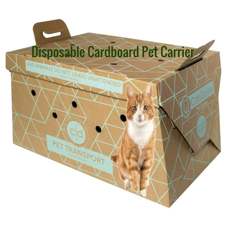 Disposable cat carrier online