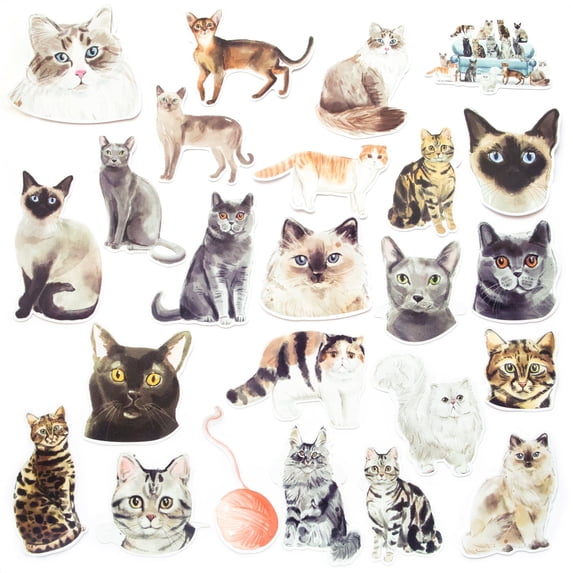 Recollections Cats Die Cut Stickers