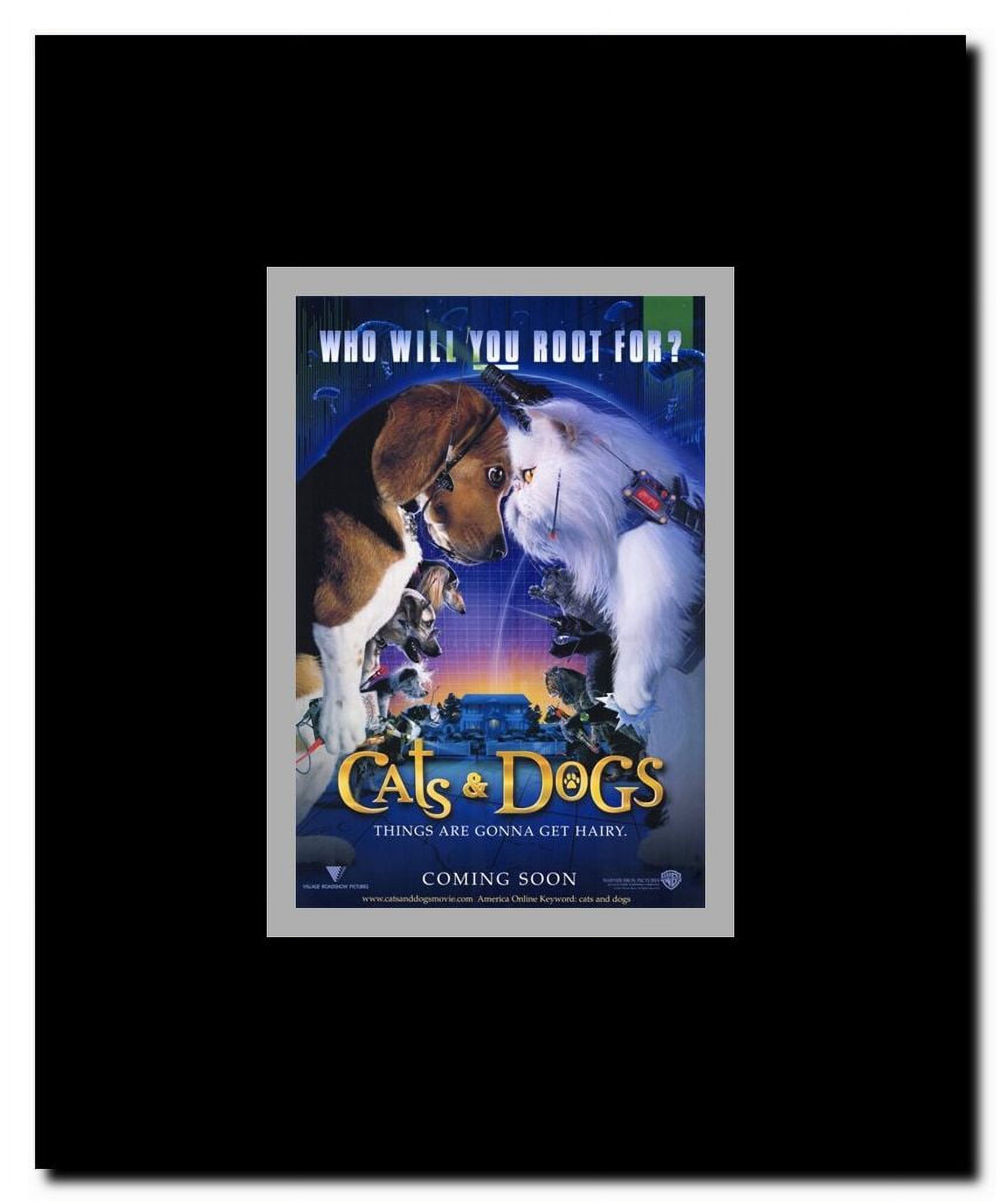 Cats Dogs Framed Movie Poster