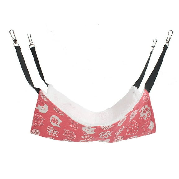 Cats Double-sided Comfortable Breathable Cats Bed for ,Red Cat, 13.77"x 13.77"