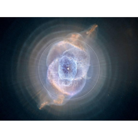 Cats Eye Nebula, Unframed Photographic Print Wall Art Sold by Art.Com