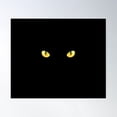 thumbnail image 1 of Cats Eyes Poster Wall Art, Modern Wall Decor For Living Room Bedroom, 16x24 UNFRAMED, 1 of 3