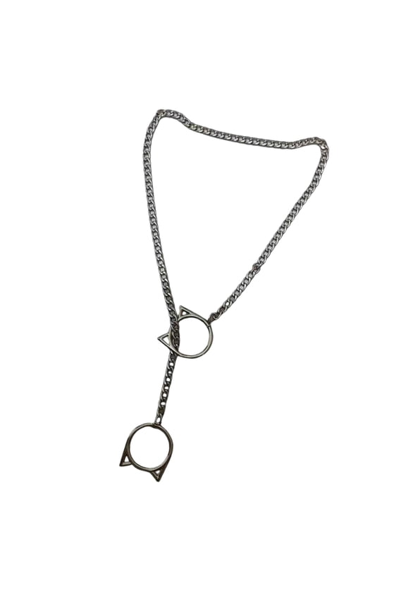 Cats Face Necklace Neck Jewelry Fashion Pendant Necklace Unique Necklace Adjustable Chain Necklace Alloy Texture