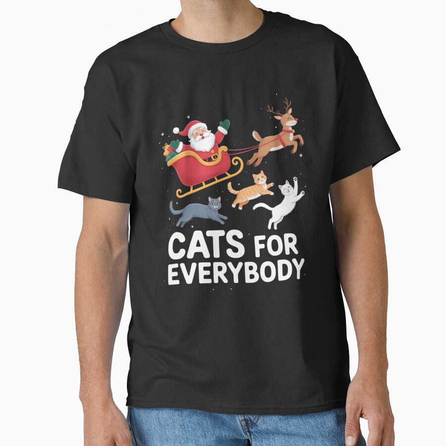 Hilarious Cat Lover's Graphic T-Shirt
