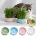 thumbnail image 1 of Cats Grass Planter Box, Soilless Nursery Planting Tray, Hydroponic Cultivation Planting Pot, Reusable Household Container for Indoor Gardening, 1 of 4