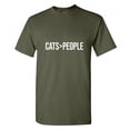 thumbnail image 1 of Cats Greater Than People Funny Hilarious Graphic Tees For Christmas Anniversary Birthday Gift Adult Humor Sarcastic Novelty Tshirt, 1 of 5