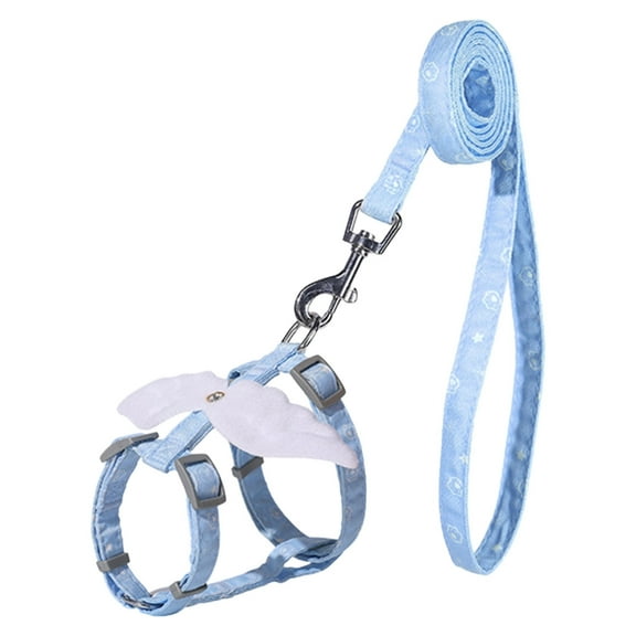 Cats Harness and Leashes for Walking Escape Proof Adjustable Cats Leashes No Pull Cats Leashes for Walking Cartoon Wing