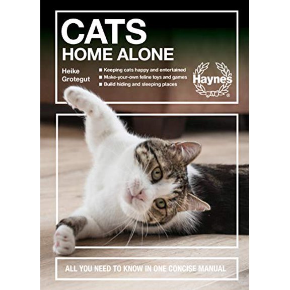 Pre-Owned Cats Home Alone: All You Need to Know in One Concise Manual - Keeping Cats Happy and Entertained - Make-You-Own Feline Toys and Games - (Hardcover) 1785217356 9781785217357