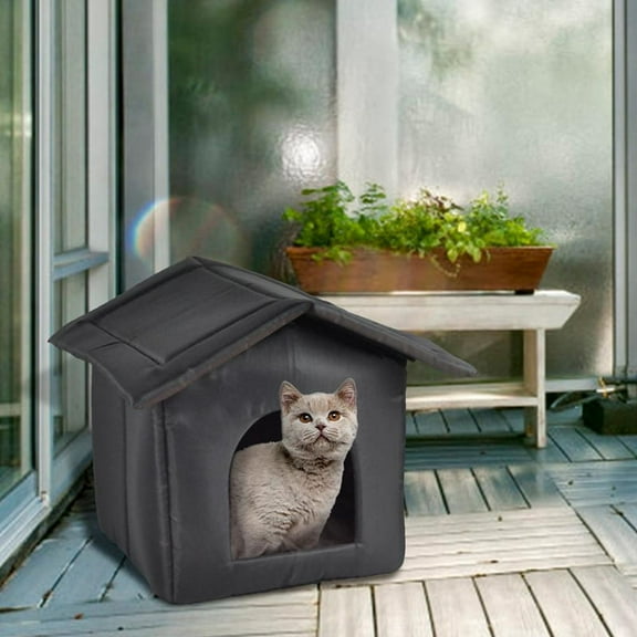 Cats House Waterproof Outdoor Keep Warm Pet Cat Cave Beds Nest Funny Foldable and Washable for Kitten Puppy Pets Supply