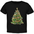 thumbnail image 1 of Cats In Christmas Tree Black Toddler T-Shirt - 3T, 1 of 1