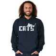 thumbnail image 1 of Cats Kittycat Feline Lovers Cool Cute Unisex Plus Size Hoodie Brisco Brands 3X, 1 of 6