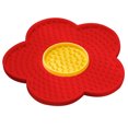 thumbnail image 1 of Cats Lick Pad With Suctions Cup Slow Feeders Licking Mat Flower Shape Silicone Pad With Suctions Cup Dog Licking Mat Silicone, 1 of 8
