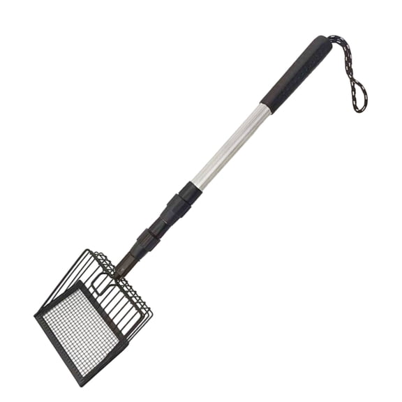 Cats Litter Sifting Litter Scooper With Telescopic Handle Efficient Cleaning Tool Sifting Shovel for Chicken Coops