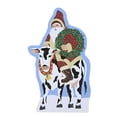 thumbnail image 1 of Cats Meow Village Santa Arrives On A Holstein Dairy Farm 40Th Anniversary 22601, 1 of 3