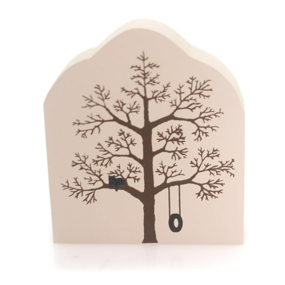 Cats Meow Village Winter Tree Wood Season Bare Branch Swing Winter Tree