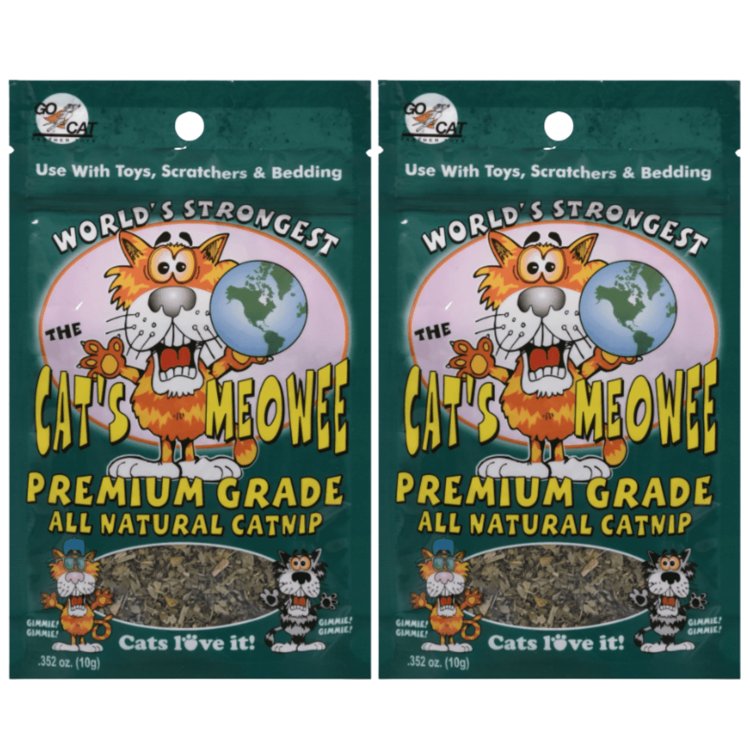 Cat's Meowee Catnip (Pack of 2)