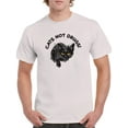 thumbnail image 1 of Cats Not Drugs! T-Shirt Men -Smartprints Designs, Male XX-Large, 1 of 4