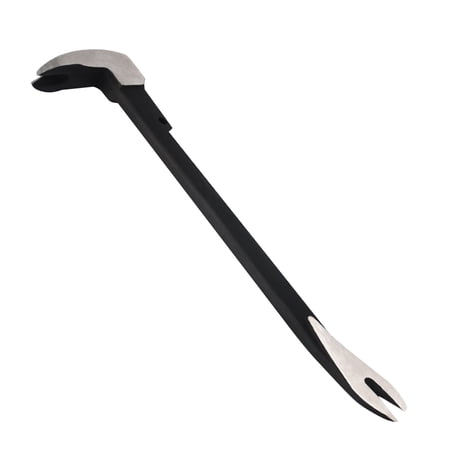 Cats Paw Nail Puller, Carbon Steel Cats Paw Pry Bar, Hammer Design Crowbar Tool, Flat Pry Bar, Nail Extractor Tool for Professional Carpenters