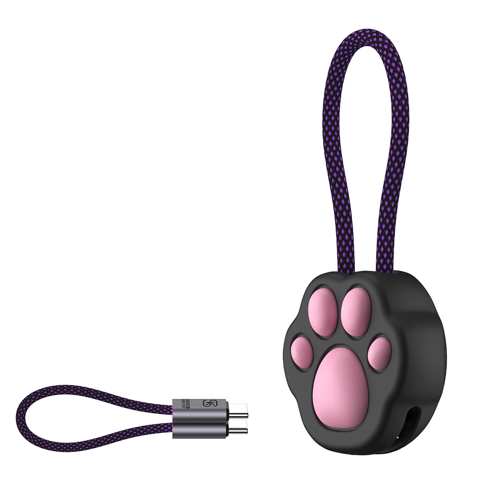 Cats Paws Design Cable Organizers Featuring Charging Cable for Quick ...