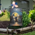 thumbnail image 1 of Cats Planet Spots Starry Sky Garden Flag Double Sided Outdoor Banners for Courtyard Outdoor Lawn Farmhouse Holiday Decorations, 1 of 5
