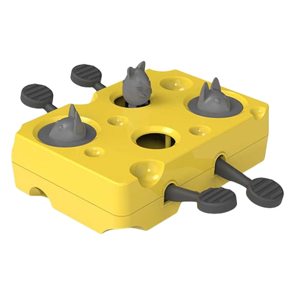 Cats Play Toy Motion Activated Game Quiet Plastic Construction Stimulates Activity For Bored Indoor Kittens