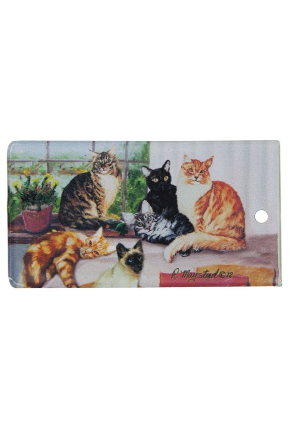 Cats Portrait Bag Tag