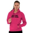 thumbnail image 1 of Cats Rule Boys Drool Single Pet Mom Women Plus Size Graphic Pullover Hoodie Brisco Brands 4X, 1 of 2