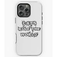 thumbnail image 1 of Cats Rule The World Funny Quote M2925 Phone Case for iPhone 17 16 15 14 13 12 11 Pro Max, 1 of 2