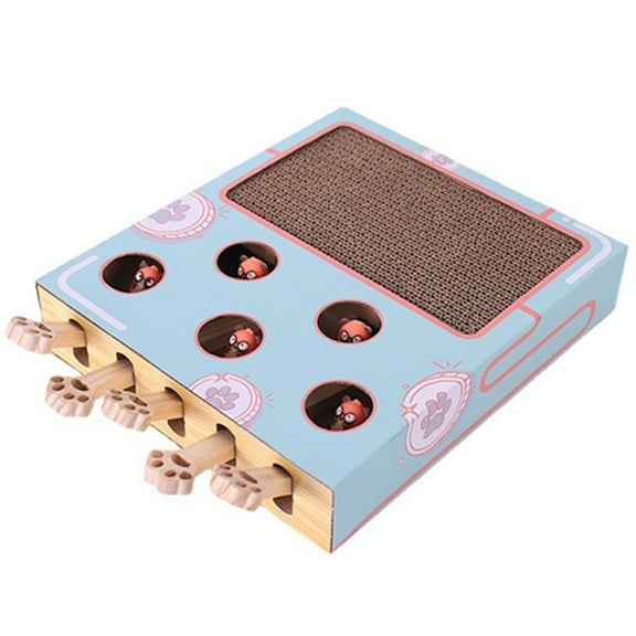 Cats Scratcher Cardboard Cats Scratch Pad Whack a Mole Game Cats Scratc