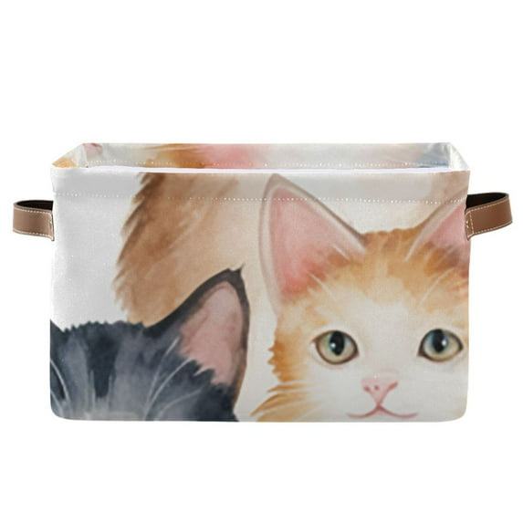 Cats Storage Bins Baskets With Handles Storage Box Clothes Organizer Organization Toys