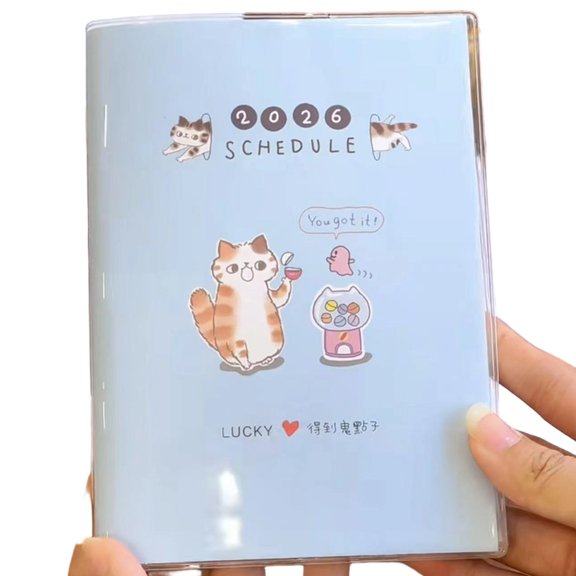 Cats Themed Planner Journal With Monthly Schedule And Week Planner For Sustainable Professionals Use