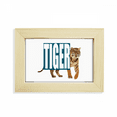 thumbnail image 1 of Cats Tigers Ferocious Art Deco Fashion Desktop Decorate Photo Frame Picture Art Painting 5x7 inch, 1 of 4