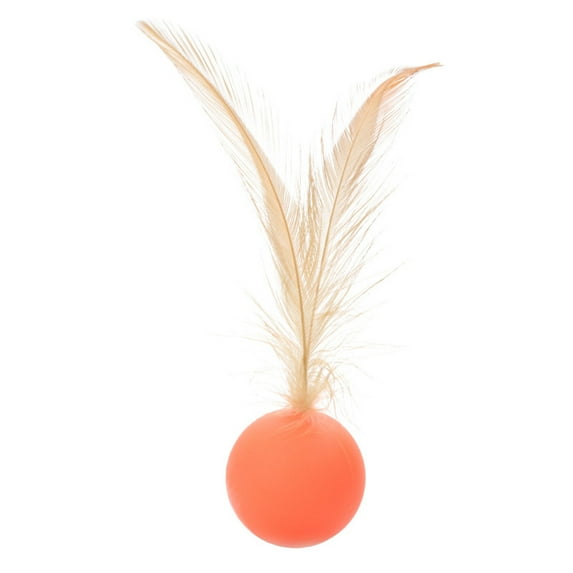 Cats Toy Puppy Rubber Ball Chew Toy for Chasing Natural Instincts Dog Cats Interactive Soft R