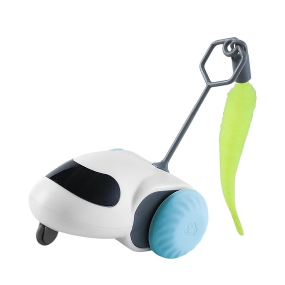 Cats Toy Teaser Rechargeable Toy with Detachable Mouse Tail for Felines Cats Plaything Gifts for Indoor Felines