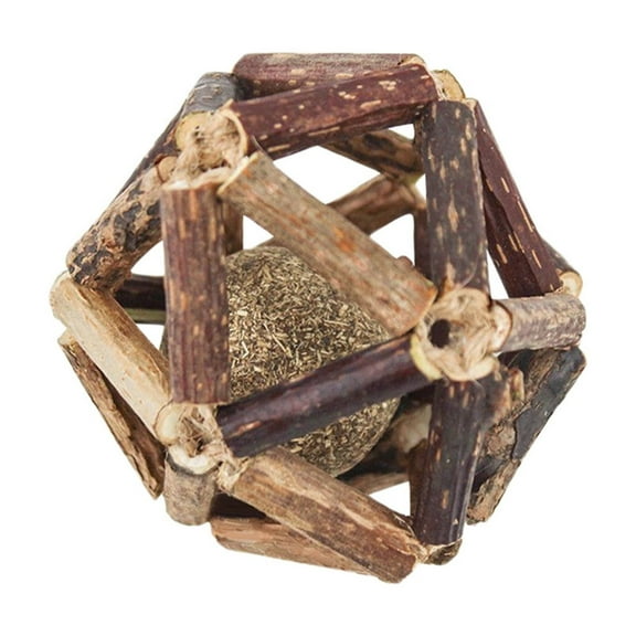 A Cats Toys Catnip Crinkle Sound Toys Soft And Robust Interactive Cats Toys For Indoor Exercise For All Breeds Chew Toy Ball 1Pc Size 2.17X2.17X2.17 Inches Weight 0.22 Pounds