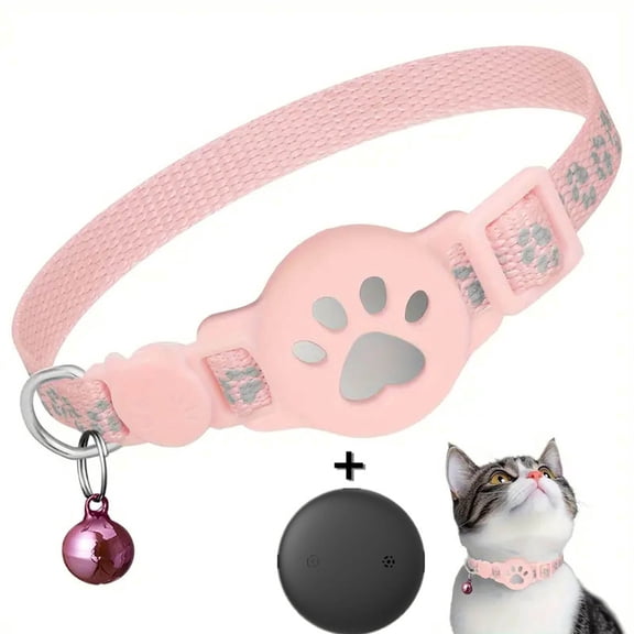 Cats Tracker GPS Collar For Cats Electronic Pet Locator Waterproof No Monthly Fee Advanced Tracking Solution Smart Collar For Pet Safety Collar GPS rastreador gatos compatible