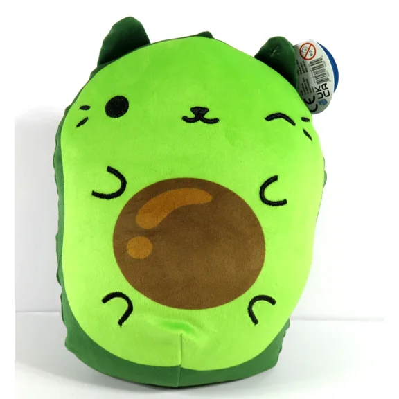 Cats Vs Pickles Beanbag Plush Series #169 Avocato NEW (BONUS 1 FUN CHOPS)