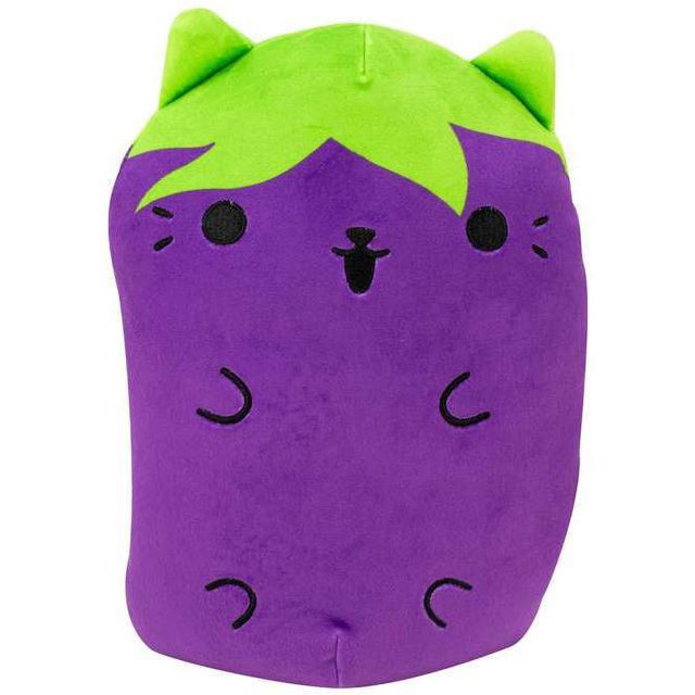 Cats Vs. Pickles Eggplant JUMBO Plush Figure