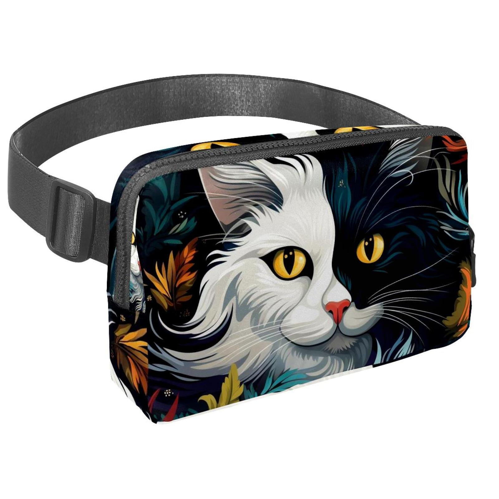 Cats Waist Pack Running Belt Fanny Packs Lightweight Adjustable with Extension Strap Unisex