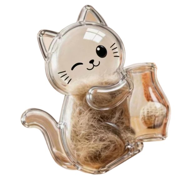 Cats Whiskers Holders Refrigerator Magnet Tiny Vase Fridge Magnet for Flowers,Pet Hair Display