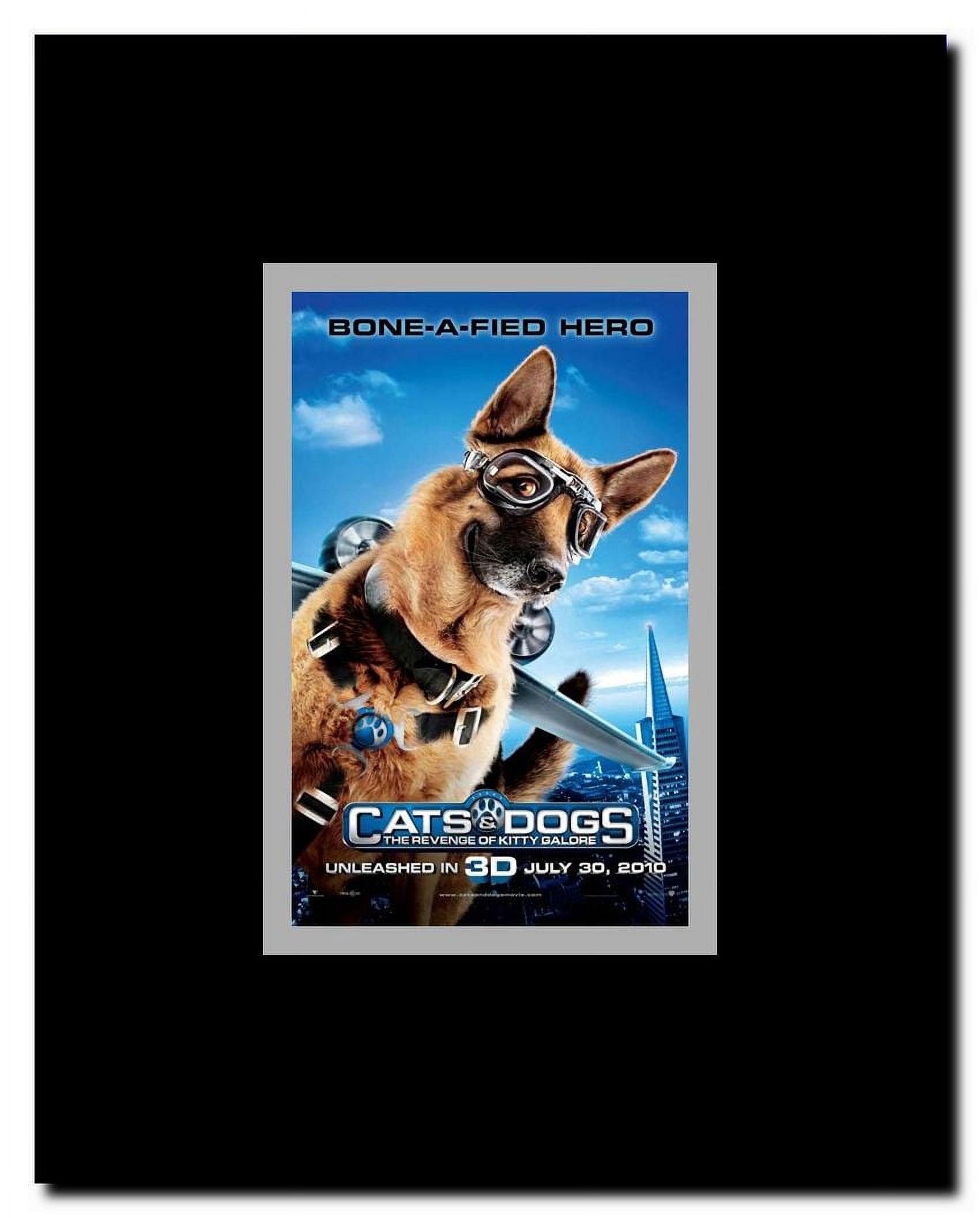 Cats and Dogs: The Revenge of Kitty Galore - style B Framed Movie Poster