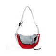 thumbnail image 1 of Cats and dogs out carrying bag messenger shoulder bag - red, 1 of 5